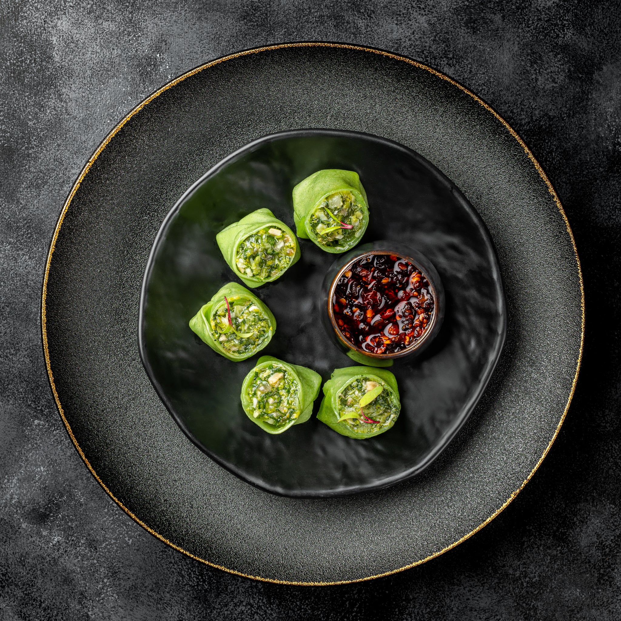 Broccoli Bok Choy with Spinach Skin